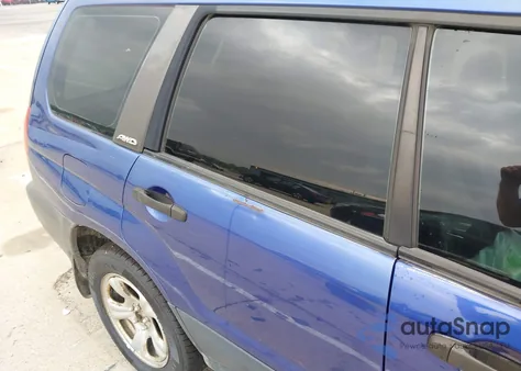 2004 Subaru Forester 2.5X from USA, damaged, VIN JF1SG63694H741218